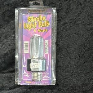 Spooky Strobe Light Bulb 5 Watt